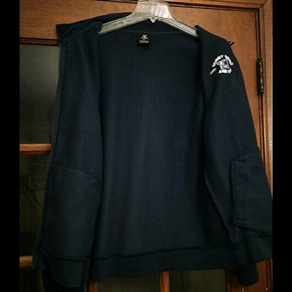 Men Dark Blue Jacket by DC Classic Size XL - Picture 4 of 5